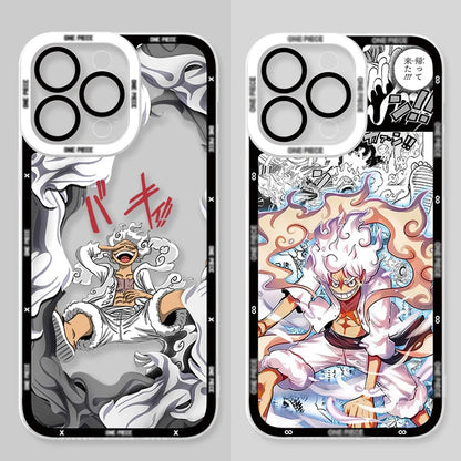 One Piece Anime Clear Case for iPhone