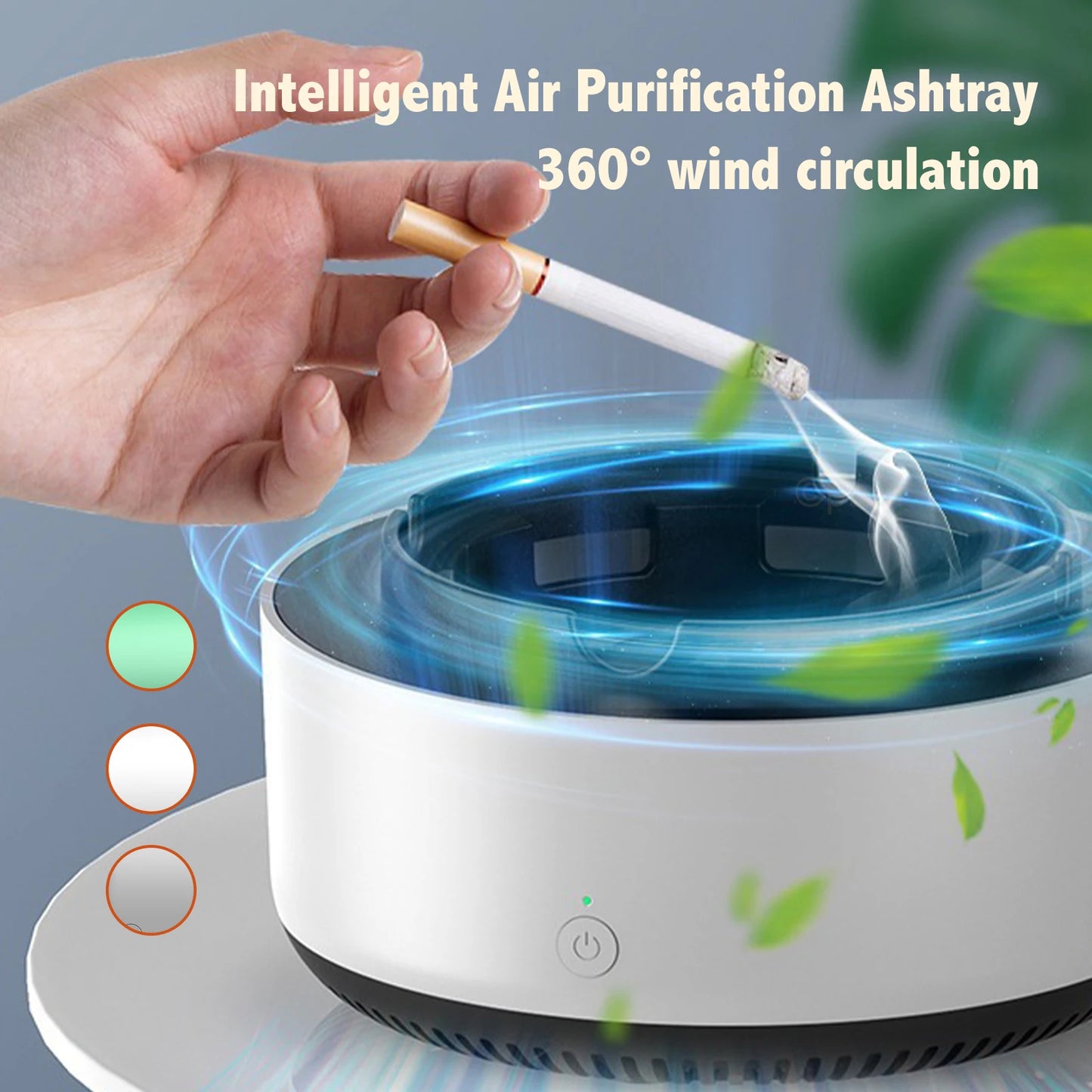 FreshAir Smart Ashtray & Air Purifier