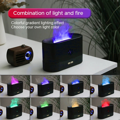 Aroma Diffuser & Air Humidifier With LED Ultrasonic Cool Mist