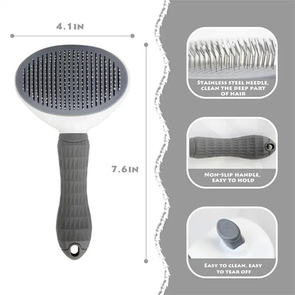 Furfriend Self-cleaning Pet Hair Remove Comb