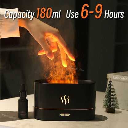 Aroma Diffuser & Air Humidifier With LED Ultrasonic Cool Mist